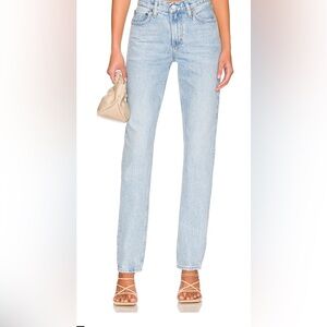 Sz 28 AGOLDE Lyle Blue Straight Jeans Classic Denim